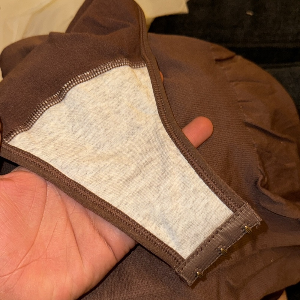 Seamless Brown Bodysuit - Picture 8 of 9